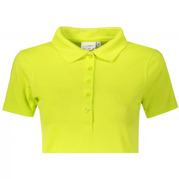  Dámské triko s límečkem funkční classic JAMES NICHOLSON JN719 ACID YELLOW 
