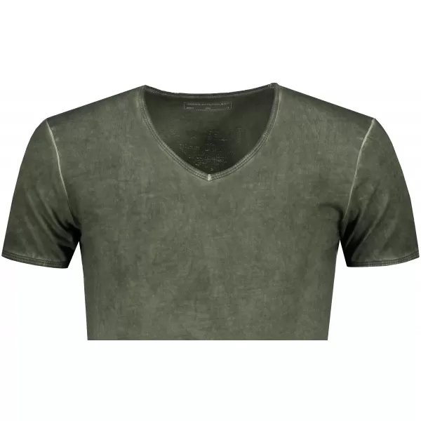  Pánské triko JAMES NICHOLSON JN976 DUSTY OLIVE 