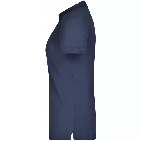  Dámské triko s límečkem elastic JAMES NICHOLSON JN709 NAVY 