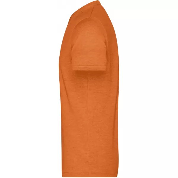 Pánské triko JAMES NICHOLSON JN974 ORANGE MELANGE 