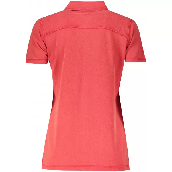  Dámské triko s límečkem fashion JAMES NICHOLSON JN711 RED/BLUE WHITE 