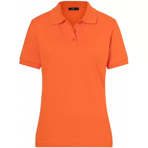  Dámské triko s límečkem premium JAMES NICHOLSON JN071 DARK ORANGE 