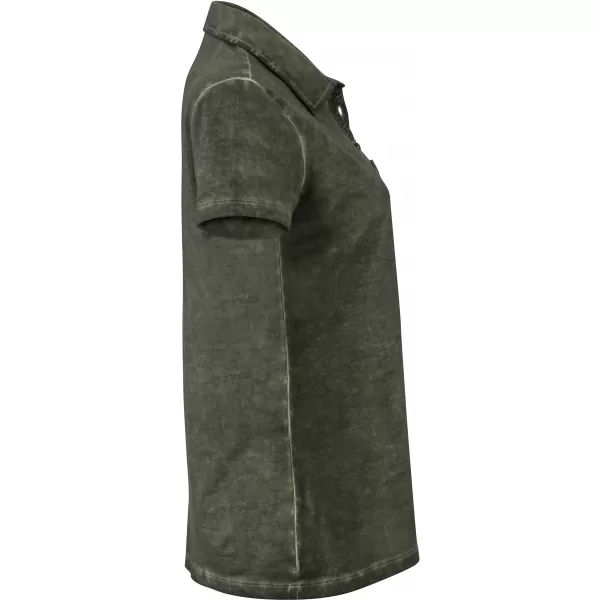  Dámské triko s límečkem fashion JAMES NICHOLSON JN987 GRAPHITE 