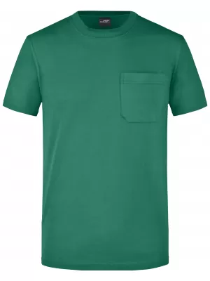 Pánské triko JAMES NICHOLSON JN920 DARK GREEN