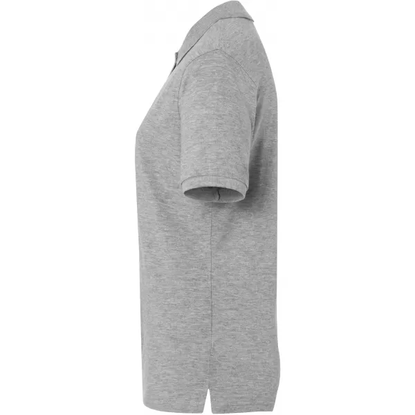  Dámské triko s límečkem premium JAMES NICHOLSON JN071 GREY HEATHER 
