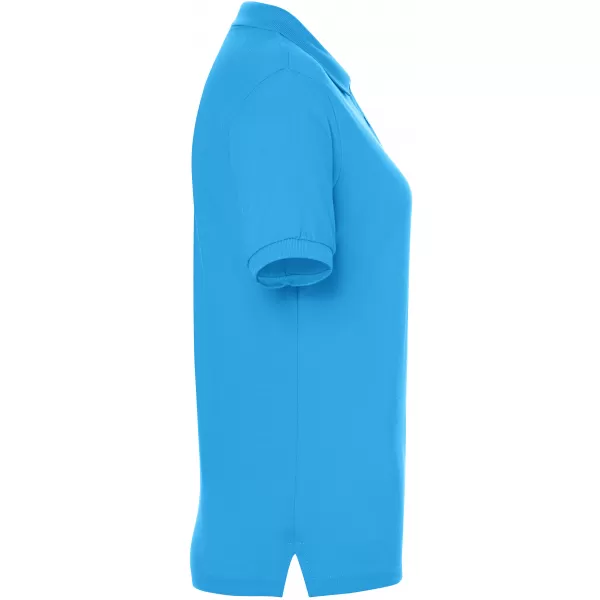  Dámské triko s límečkem premium JAMES NICHOLSON JN071 AQUA 