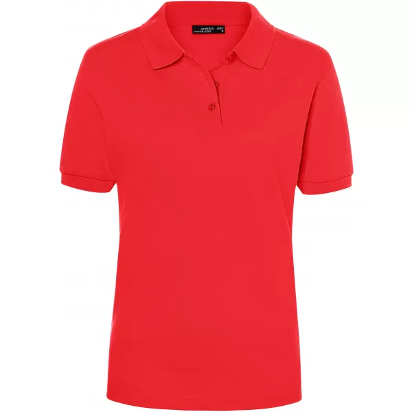  Dámské triko s límečkem premium JAMES NICHOLSON JN071 TOMATO 