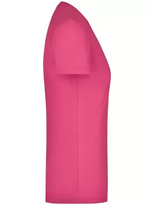 Dámské triko JAMES NICHOLSON JN926 PINK