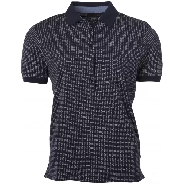  Dámské triko s límečkem JAMES NICHOLSON JN717 NAVY/WHITE 