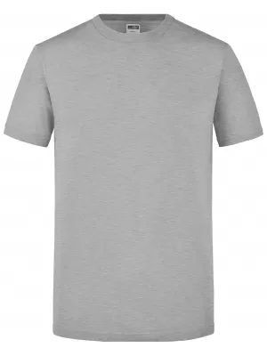 Pánské triko JAMES NICHOLSON JN911 GREY HEATHER
