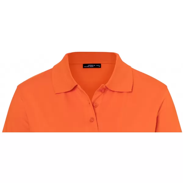  Dámské triko s límečkem premium JAMES NICHOLSON JN071 DARK ORANGE 