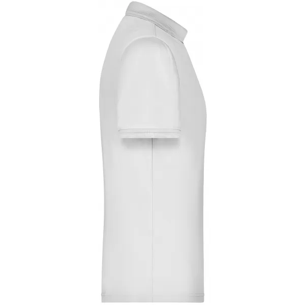  Pánské triko s límečkem funkční premium JAMES NICHOLSON JN576 WHITE 