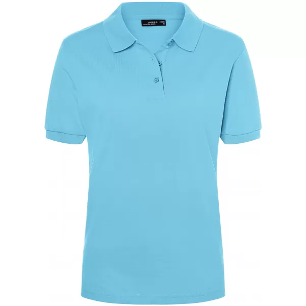  Dámské triko s límečkem premium JAMES NICHOLSON JN071 SKY BLUE 