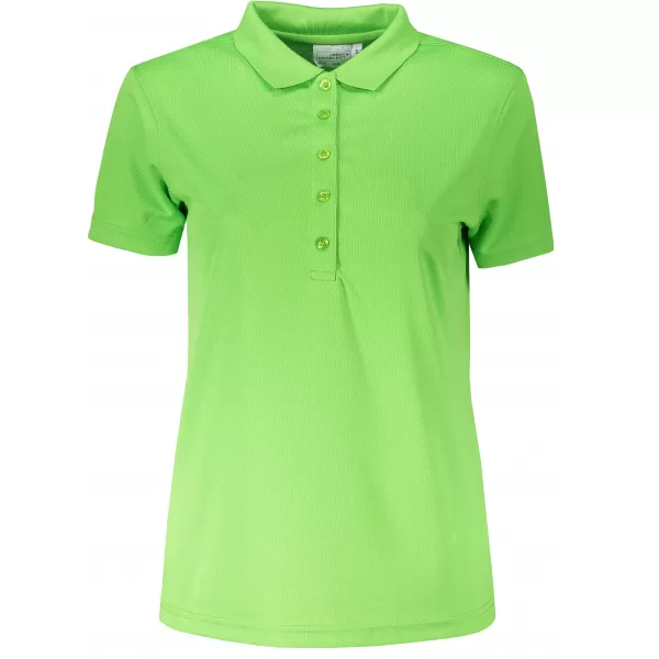  Dámské triko s límečkem funkční classic JAMES NICHOLSON JN719 LIME GREEN 