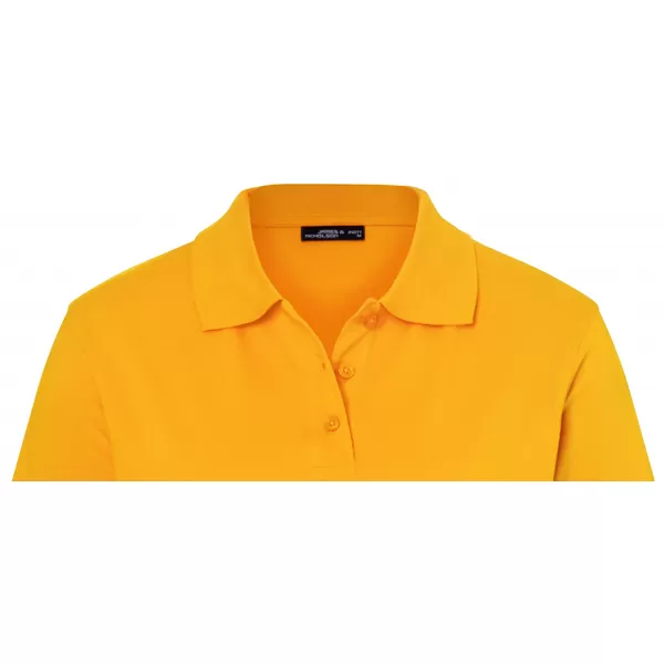  DDámské triko s límečkem premium JAMES NICHOLSON JN071 GOLD YELLOW 