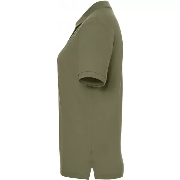  Dámské triko s límečkem premium JAMES NICHOLSON JN071 OLIVE 