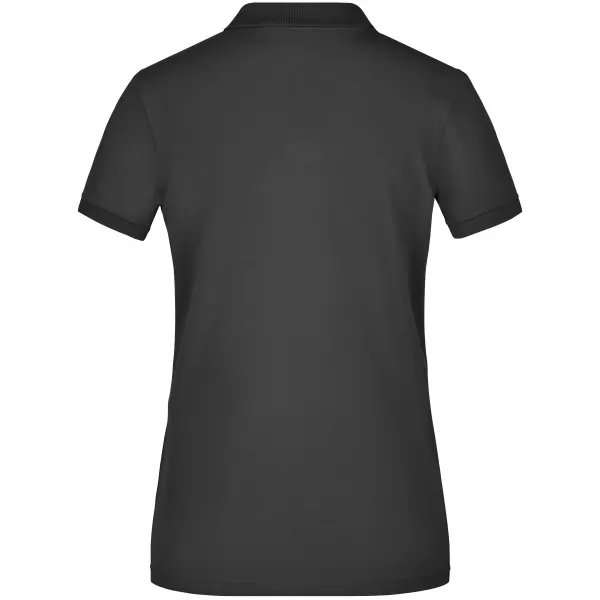  Dámské triko s límečkem elastic JAMES NICHOLSON JN709 BLACK 