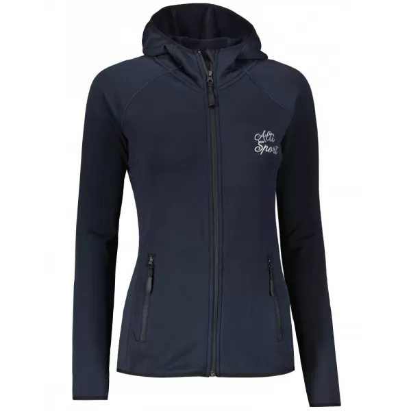  Dámská premium mikina ALTISPORT ALW056418 NÁMOŘNÍ MODRÁ 