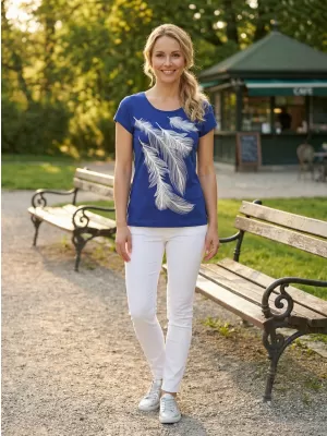 Dámské triko ALTISPORT CARRYOVER ALW112122 KRÁLOVSKÁ MODRÁ