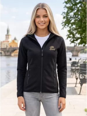 Dámská premium mikina ALTISPORT ALW056418 ČERNÁ