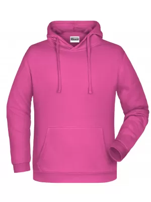 Pánská mikina JAMES NICHOLSON JN796 PINK