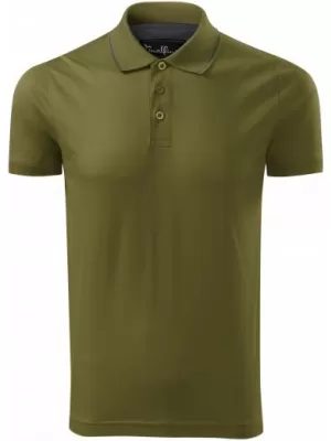 Pánské triko s límečkem MALFINI PREMIUM GRAND 259 AVOCADO GREEN