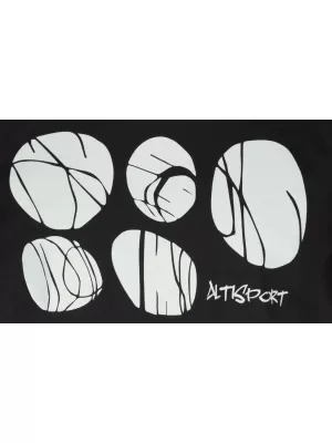 Dětské triko ALTISPORT ALK122138 ČERNÁ