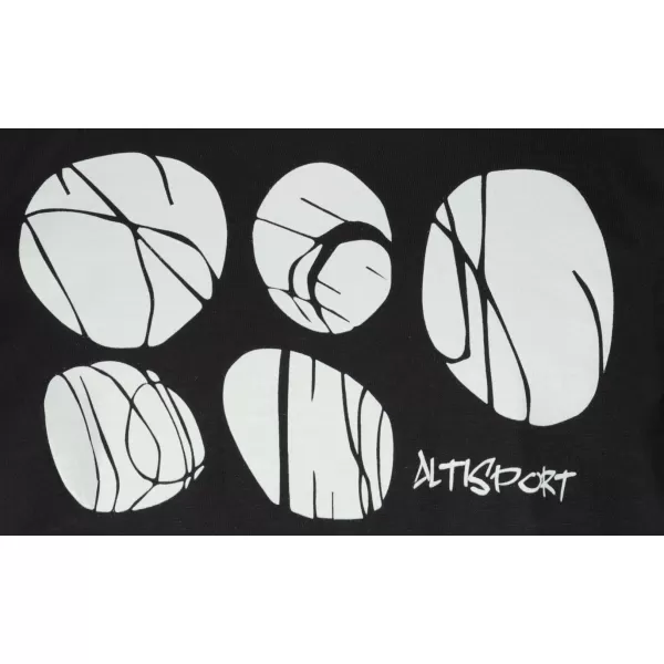  Dětské triko ALTISPORT ALK122138 ČERNÁ 