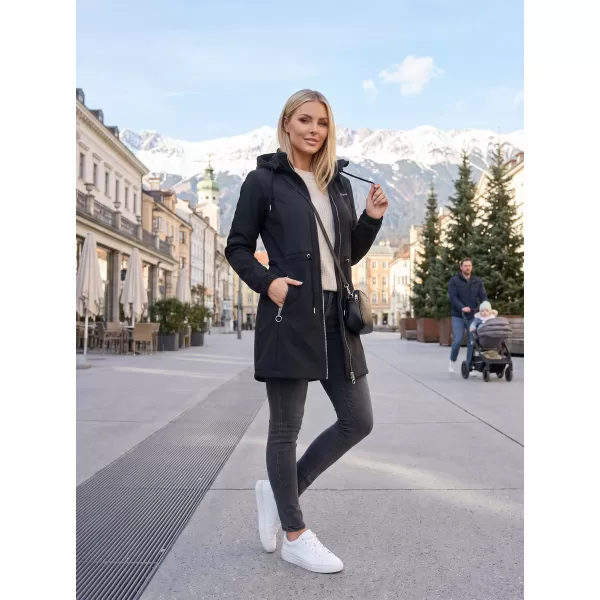 Dámský softshellový kabát KIXMI MALAYA ČERNÁ 