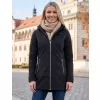 Dámský softshellový kabát ALTISPORT GYMA LCTU163 ČERNÁ