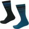 Ponožky PUMA CREW HERITAGE STRIPE 2P 907944-05 ČERNÁ