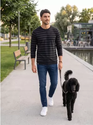 Pánské triko ALTISPORT KIAFAT MTSU706 ČERNÁ
