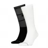 Dámské ponožky PUMA CHILL REVERSED CREW 2P 935275-01 ČERNÁ/BÍLÁ
