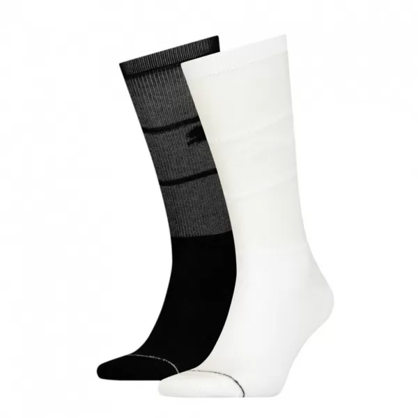  Dámské ponožky PUMA CHILL REVERSED CREW 2P 935275-01 ČERNÁ/BÍLÁ 
