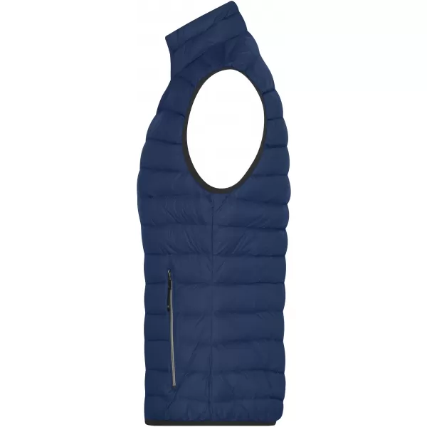  Dámská péřová vesta JAMES NICHOLSON JN1137 INDIGO BLUE/SILVER 