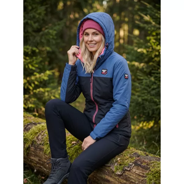  Dámská zimní bunda SAM 73 CELINE WB 811 MODRÁ 