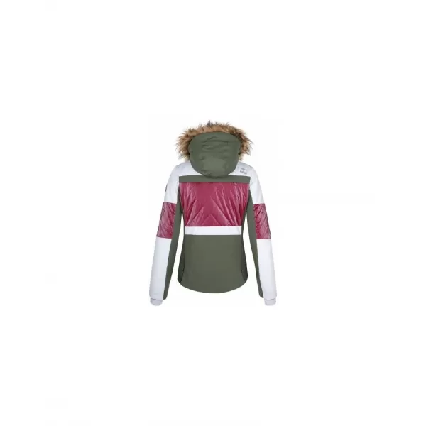  Dámská lyžařská bunda KILPI ELZA-W QL0154KI KHAKI 