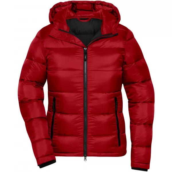  Dámská premium bunda JAMES NICHOLSON JN1167 RED/BLACK 