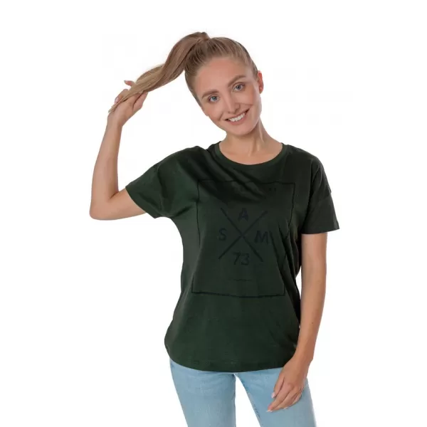  Dámské triko s krátkým rukávem SAM 73  TANYA WT 826 ARMY 
