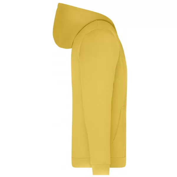  Pánská mikina JAMES NICHOLSON JN756 YELLOW 