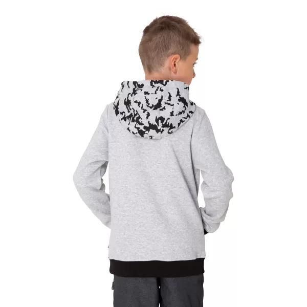  Chlapecká mikina SAM 73  WILLIAM BM 524 SVĚTLE ŠEDÁ 
