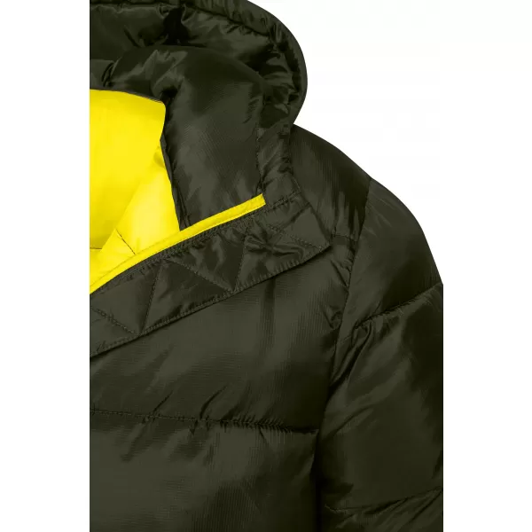  Pánská premium bunda JAMES NICHOLSON JN1168 DEEP FOREST/YELLOW 