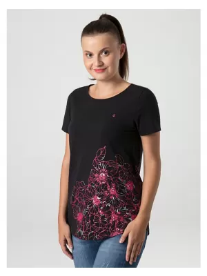 Dámské triko LOAP ABANA ČERNÁ