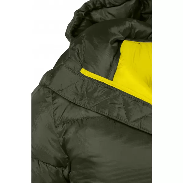  Dámská premium bunda JAMES NICHOLSON JN1167 DEEP FOREST/YELLOW 