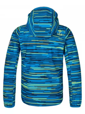 Chlapecká softshellová bunda KILPI RAVIO-J PJ0034KI SVĚTLE ZELENÁ