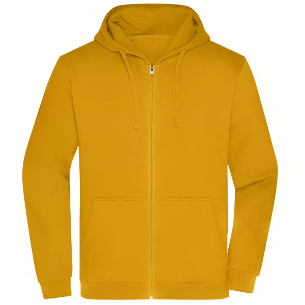  Pánská mikina JAMES NICHOLSON JN756 GOLD YELLOW 