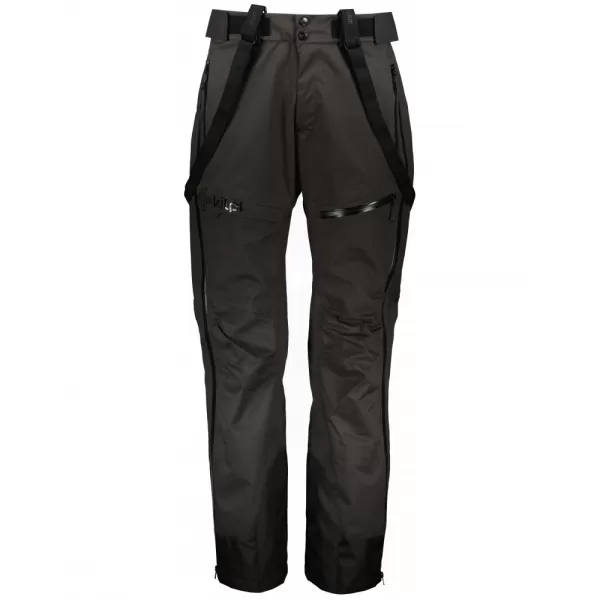  Pánské hardshell kalhoty KILPI LAZZARO-M QM0201KI ČERNÁ 