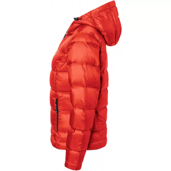  Dámská péřová bunda JAMES NICHOLSON JN1151 FLAME/BLACK 
