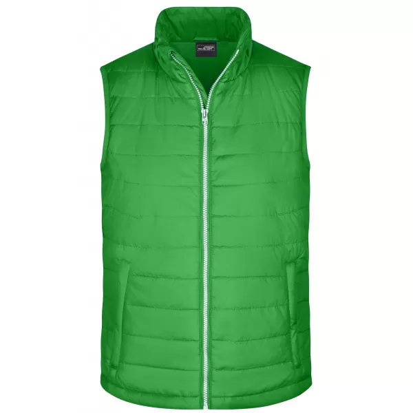  Pánská  vesta JAMES NICHOLSON JN1136 GREEN 