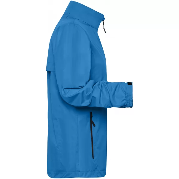  Pánská windbreaker bunda JAMES NICHOLSON JN1041 ROYAL/BLACK 